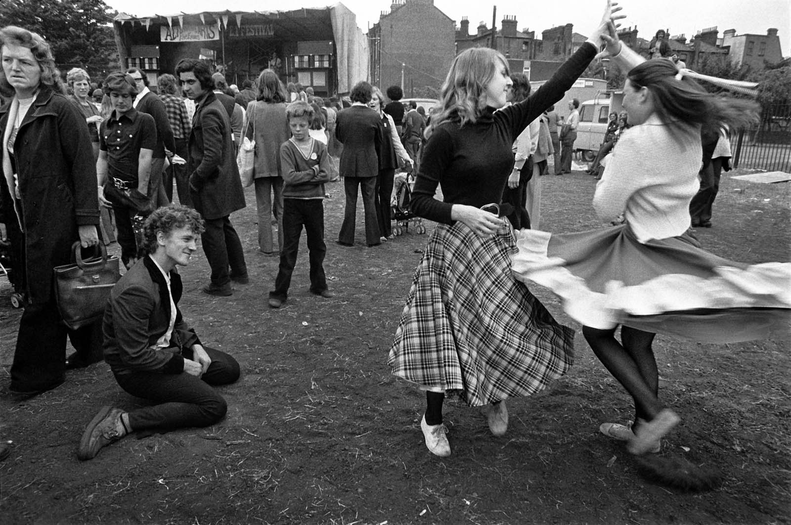David Hoffman (British, b. 1946) 'Dancing at E1 Festival' 1975 David Hoffman (British, b. 1946) 'Dancing at E1 Festival' 1975