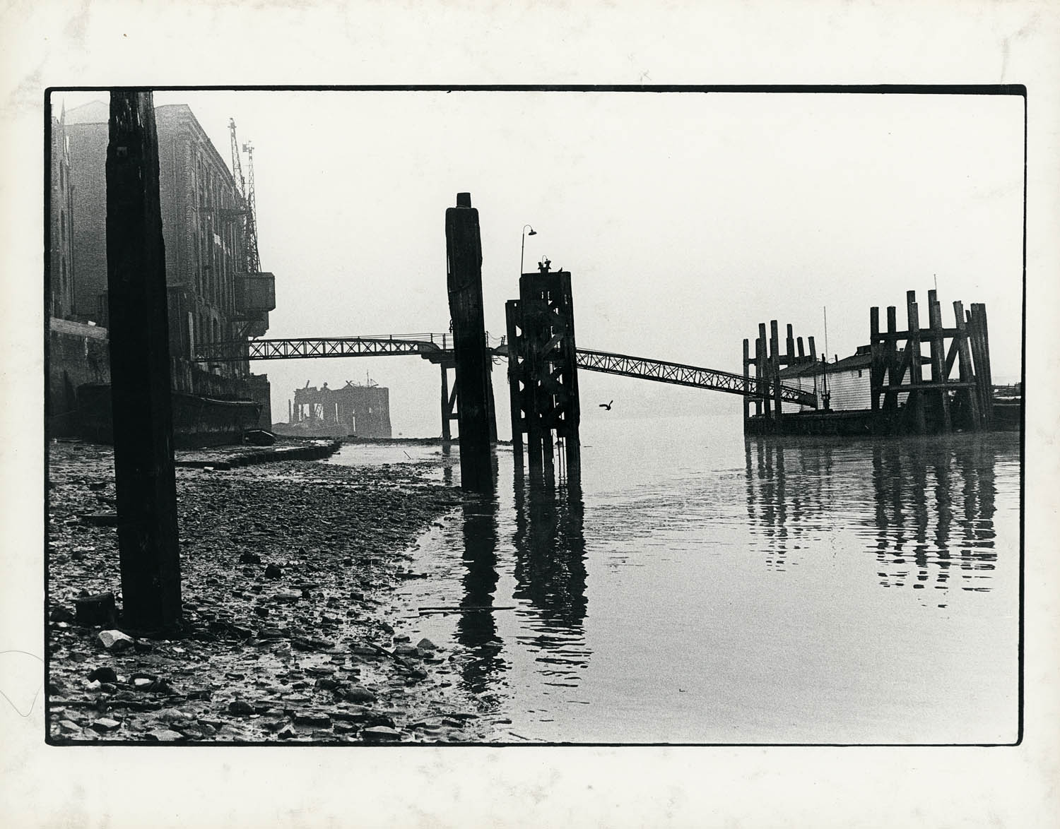 Exit Photography. 'Wapping pier' 1973 Exit Photography. 'Wapping pier' 1973