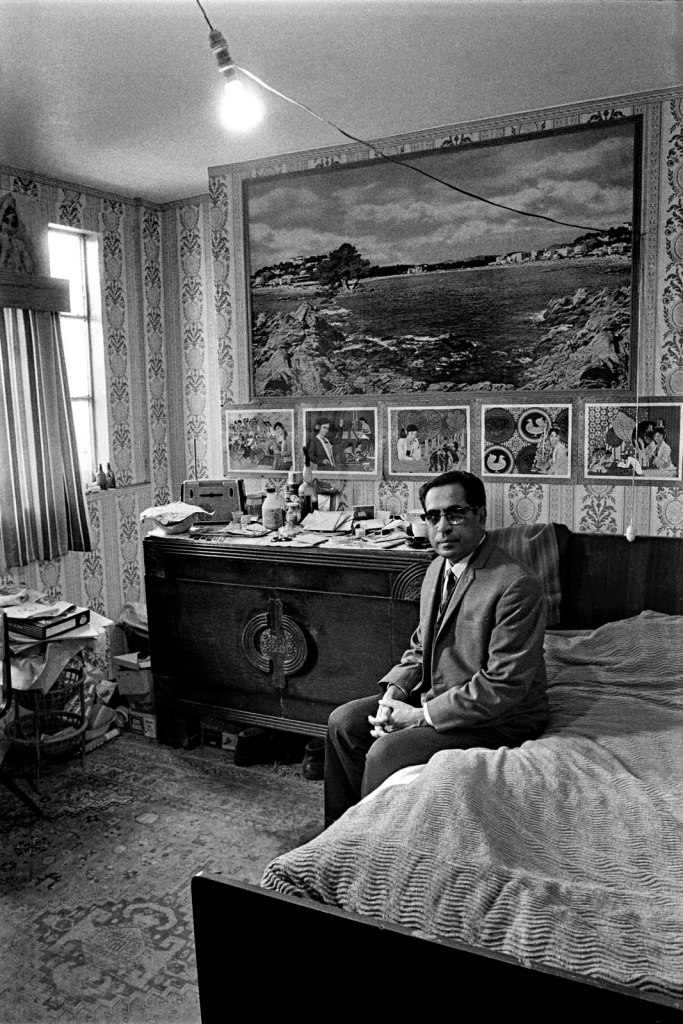 Ron McCormick (English, b. 1947) 'Mohamhed Truffant in his bedsit, Hanbury Street, Spitalfields' 1973 Ron McCormick (English, b. 1947) 'Mohamhed Truffant in his bedsit, Hanbury Street, Spitalfields' 1973