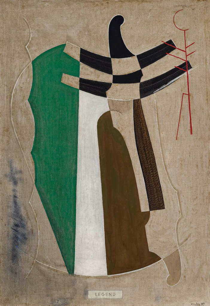 Man Ray (American, 1890-1976) 'Legend' 1916 Man Ray (American, 1890-1976) 'Legend' 1916