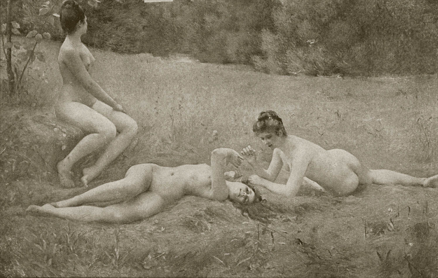 Alexis Axilette (French, 1860-1931) 'Summertime' c. 1891 Alexis Axilette (French, 1860-1931) 'Summertime' c. 1891