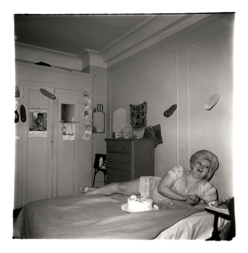 Diane Arbus (American, 1923-1971) 'Transvestite at the birthday party, N.Y.C. 1969' 1969