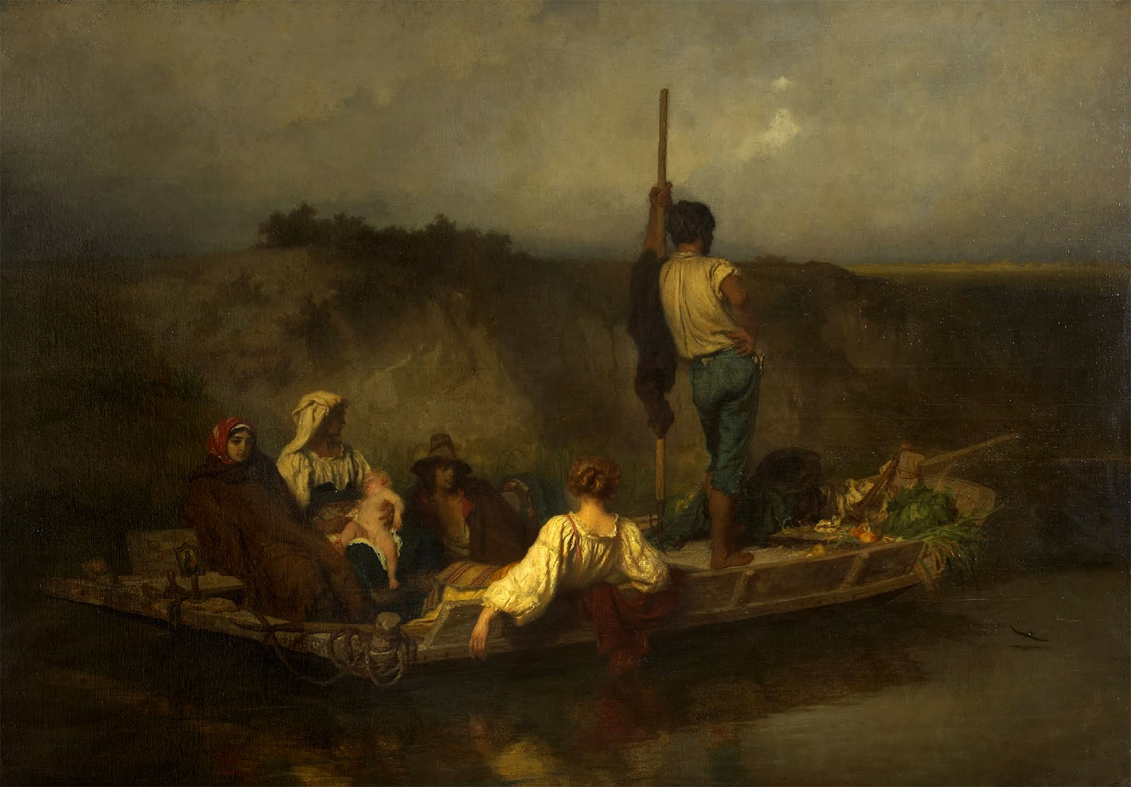 Ernest Hébert (French, 1817-1908) 'The Mal'aria' 1848-1849 Ernest Hébert (French, 1817-1908) 'The Mal'aria' 1848-1849