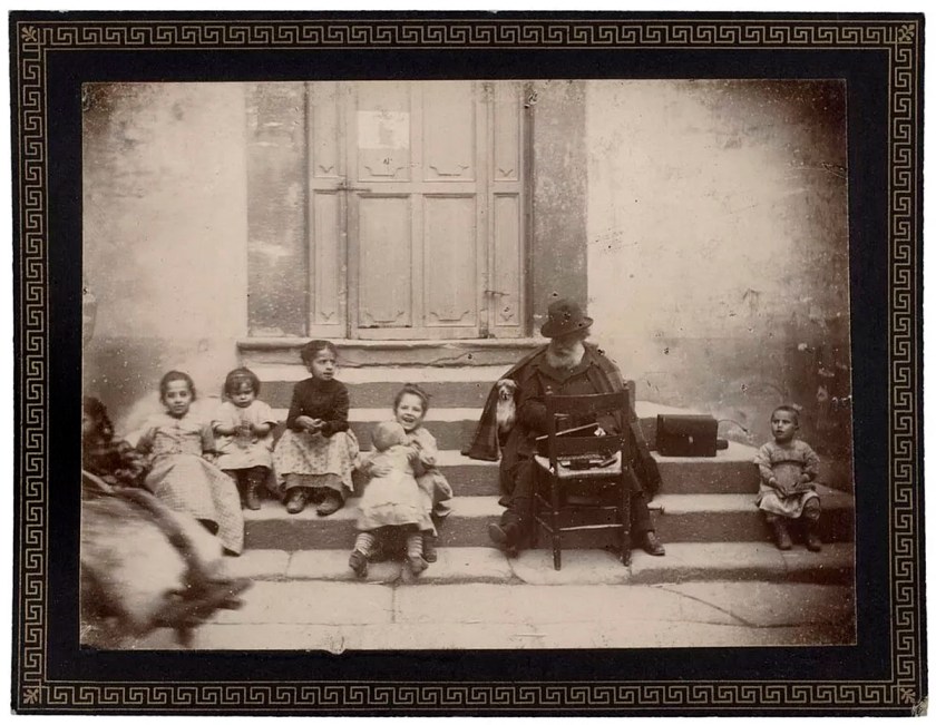 Gabrielle Hébert (French born Germany, 1853-1934) 'Ernest Hébert aquarelle l'arc du balcon de la Casa Poscia, Viterbe, août 1888' (Ernest Hébert watercolour the arch of the balcony of the Casa Poscia, Viterbo, August 1888) 1888 Gabrielle Hébert (French born Germany, 1853-1934) 'Ernest Hébert aquarelle l'arc du balcon de la Casa Poscia, Viterbe, août 1888' (Ernest Hébert watercolour the arch of the balcony of the Casa Poscia, Viterbo, August 1888) 1888
