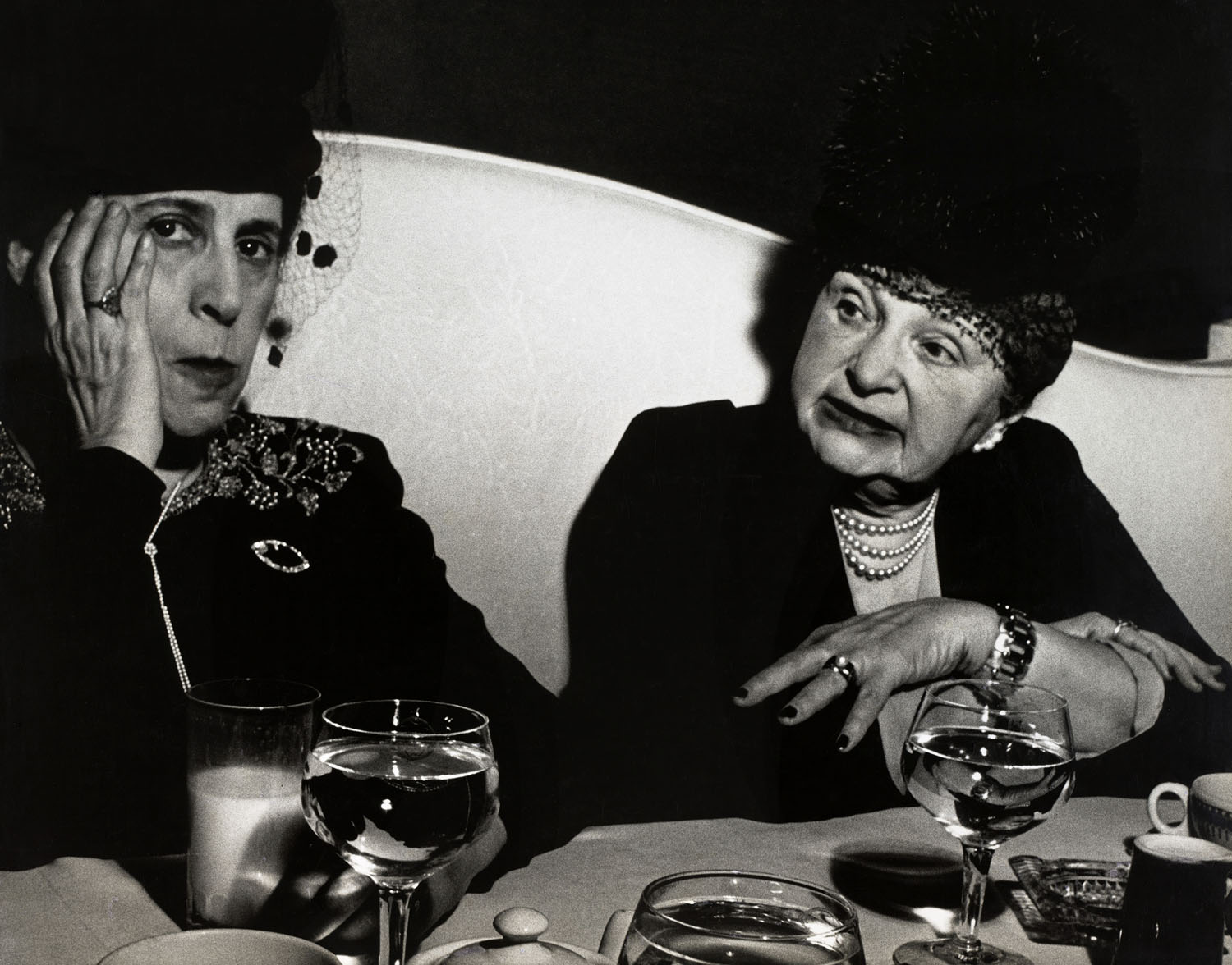 Lisette Model (American born Austria, 1901-1983) 'Fashion Show, Hotel Pierre, New York' 1940-1946 Lisette Model (American born Austria, 1901-1983) 'Fashion Show, Hotel Pierre, New York' 1940-1946