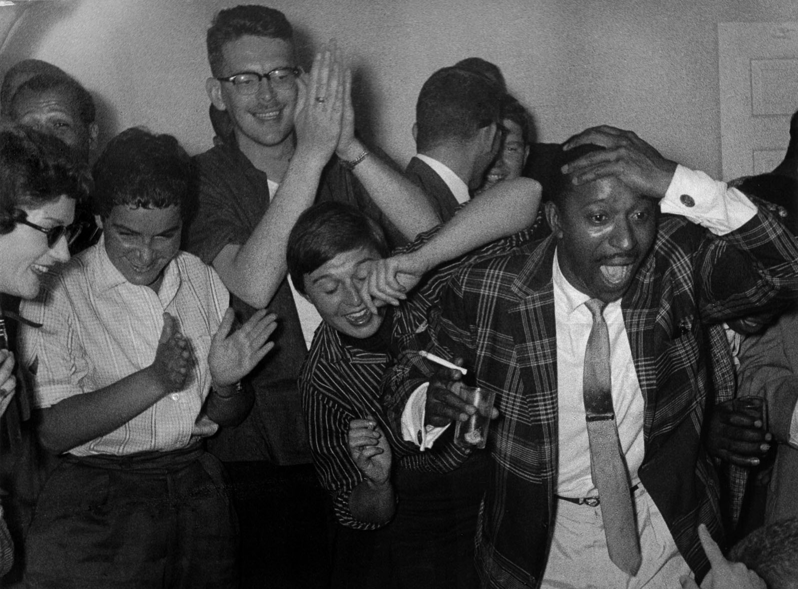 Lisette Model (American born Austria, 1901-1983) 'Ollie McLaughlin, Hotel Viking, Newport Jazz Festival, Rhode Island' 1956 Lisette Model (American born Austria, 1901-1983) 'Ollie McLaughlin, Hotel Viking, Newport Jazz Festival, Rhode Island' 1956