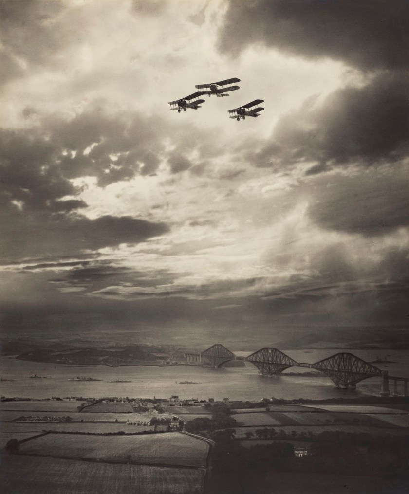 Alfred Buckham (British, 1879-1956) 'The Forth Bridge' about 1920