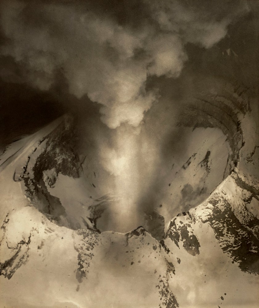Alfred Buckham (British, 1879-1956) 'Volcano Crater of Popocatepetl' about 1930