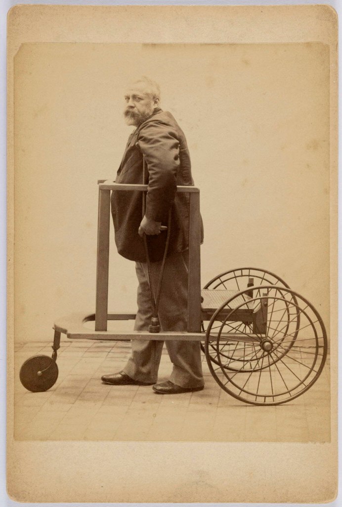 François Smeesters (Belgian, 1839-1922) 'Aid for people with reduced mobility' 1888-1890