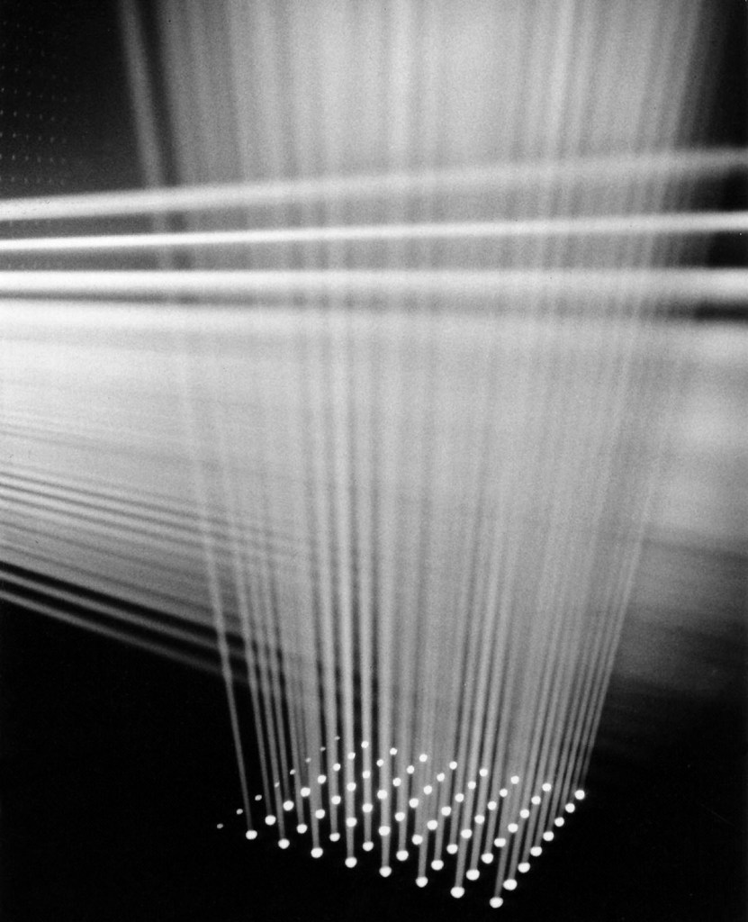 Gyorgy Kepes (American born Hungary, 1906-2001) 'Ecological Light Plan for Boston Harbor' 1964-1965