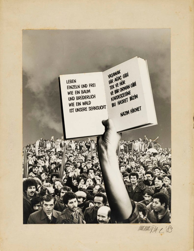 Mehmet Ünal (Turkish, b. 1951) 'Untitled (Homage to Nâzım Hikmet)' Mainz, 1982–1986
