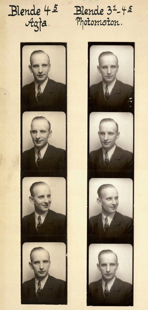 'Test images from the photo booth, Kaufhof, Cologne' 1920s