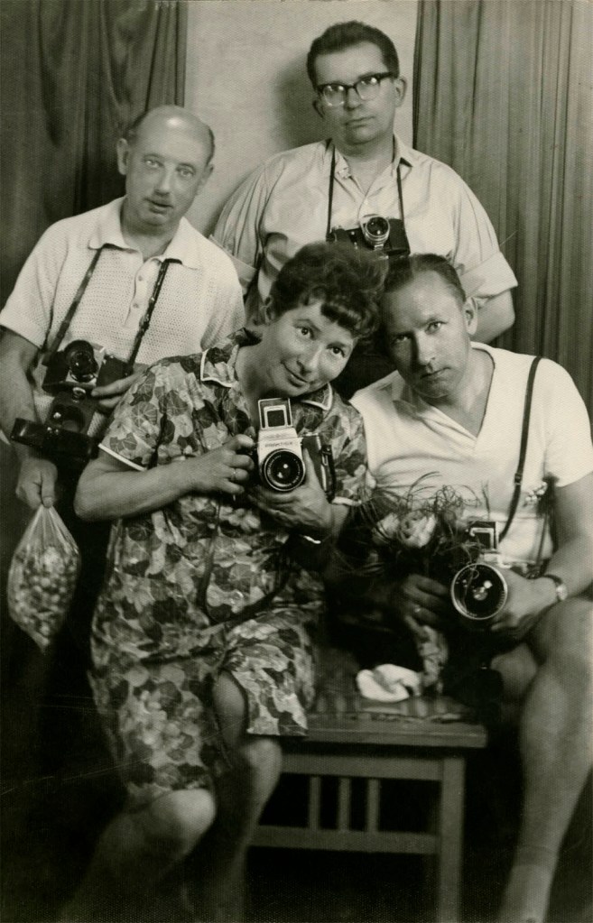 Zofia Rydet and photographer friends Nd