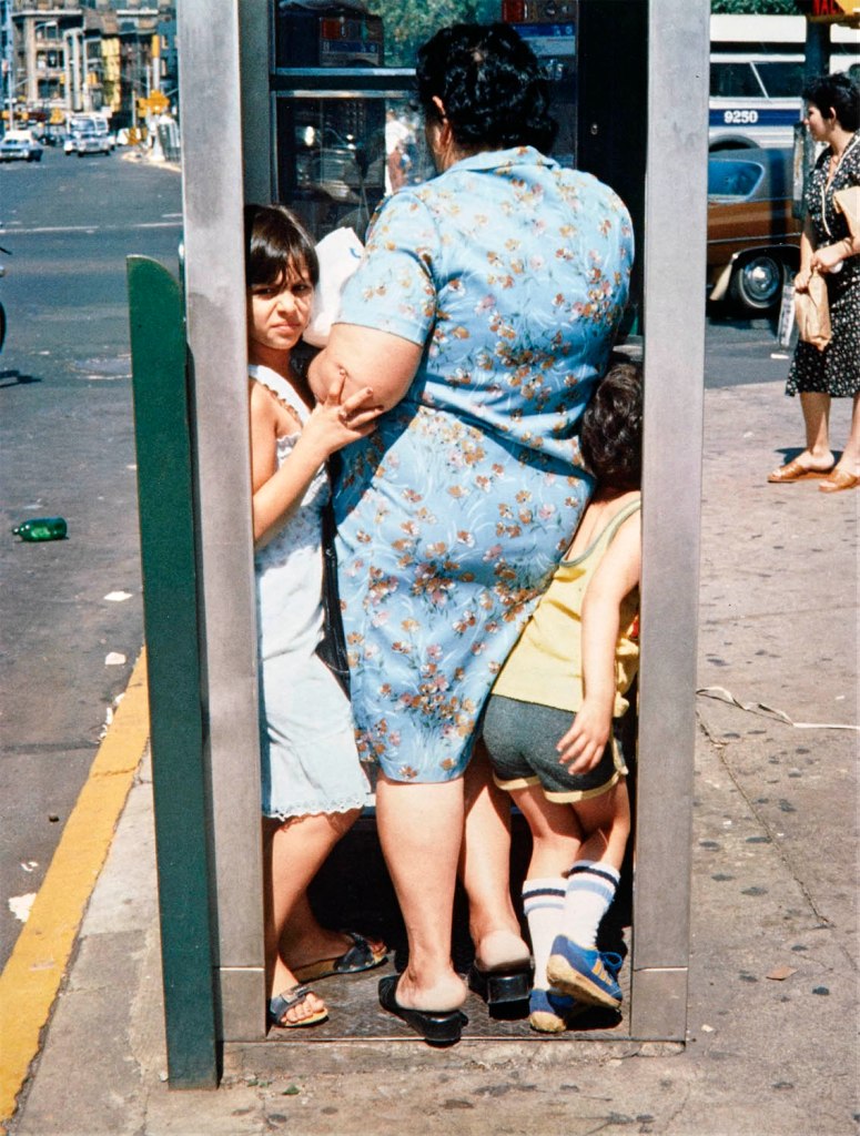 Helen Levitt (American, 1913-2009) 'New York City (phone booth)' 1988 Dye-transfer print