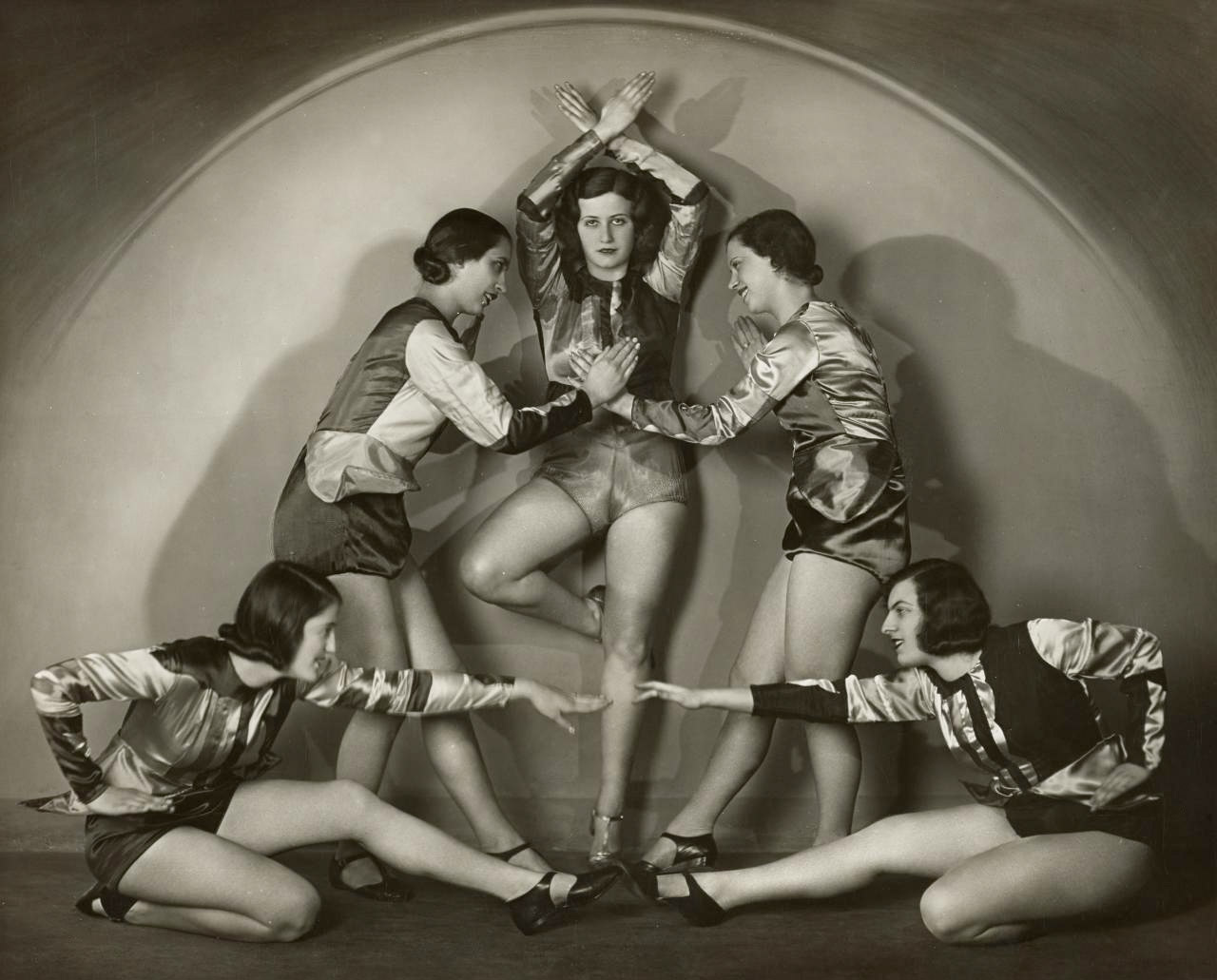 Kitty Hoffmann (Austrian, 1900-1968) 'Posing dance group' (Tanzgruppe Trude Goodwin) 1930 Kitty Hoffmann (Austrian, 1900-1968) 'Posing dance group' (Tanzgruppe Trude Goodwin) 1930