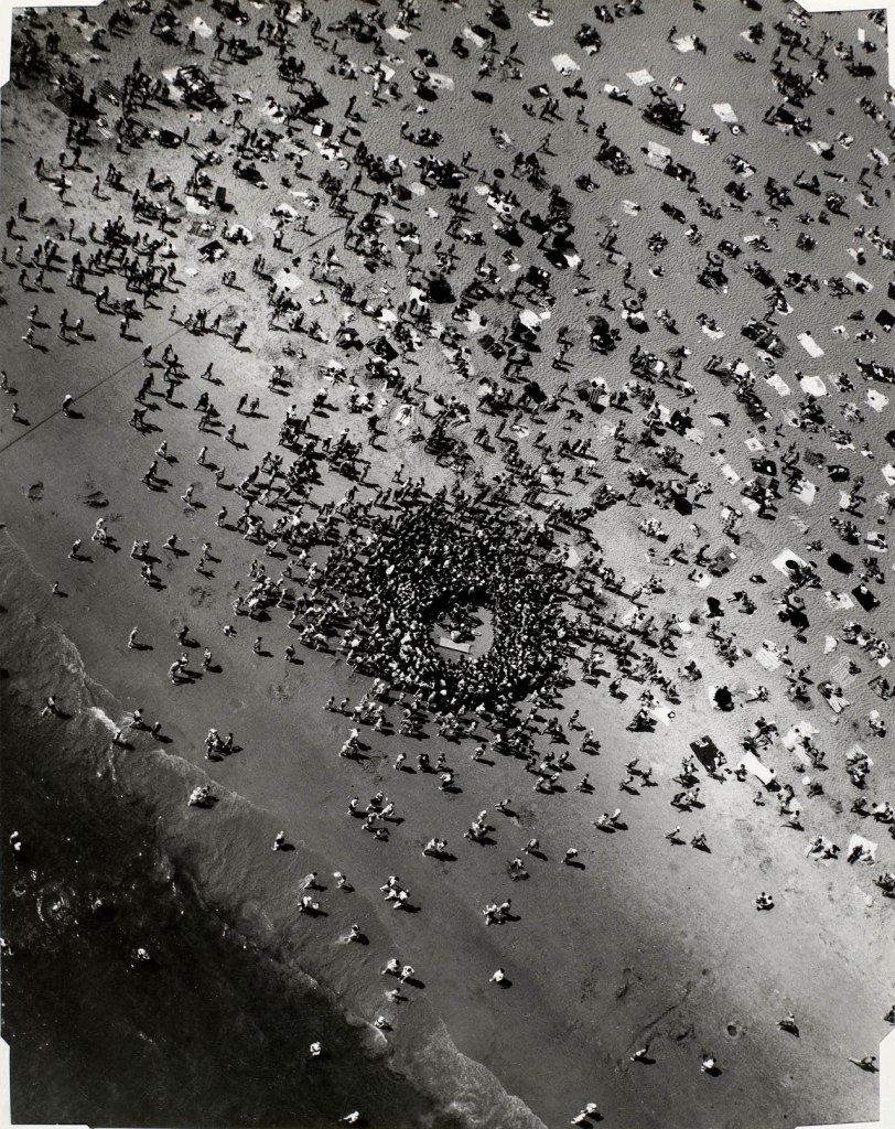 Margaret Bourke-White (American, 1904-1971) 'Beach accident, Coney Island' 1952 Margaret Bourke-White (American, 1904-1971) 'Beach accident, Coney Island' 1952
