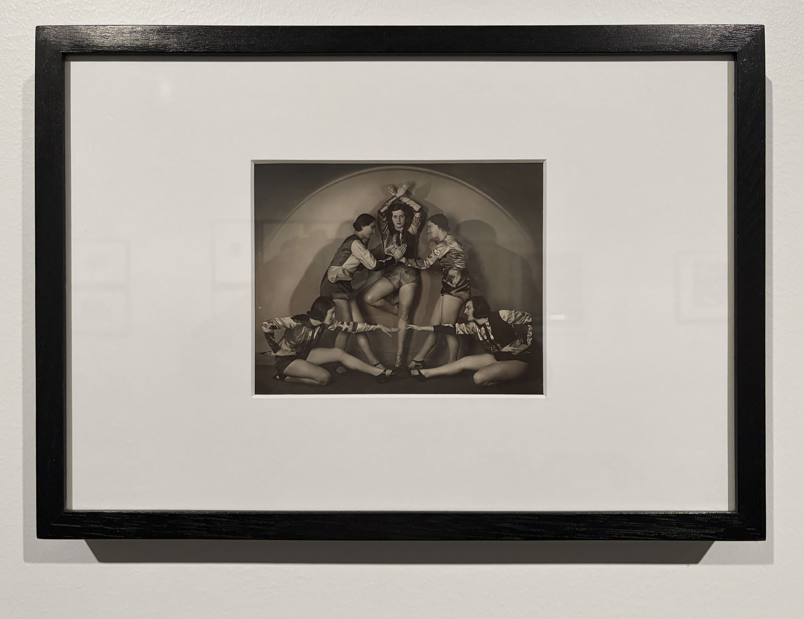 Kitty Hoffmann (Austrian, 1900-1968) 'Posing dance group' (Tanzgruppe Trude Goodwin) 1930 (installation view) Kitty Hoffmann (Austrian, 1900-1968) 'Posing dance group' (Tanzgruppe Trude Goodwin) 1930 (installation view)