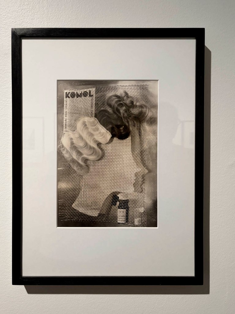 ringl+pit, Berlin Grete Stern (Argentine born Germany, 1904-1999) Ellen Auerbach (American born Germany, 1906-2004) 'Komol' 1931, printed 1984 (installation view) ringl+pit, Berlin Grete Stern (Argentine born Germany, 1904-1999) Ellen Auerbach (American born Germany, 1906-2004) 'Komol' 1931, printed 1984 (installation view)