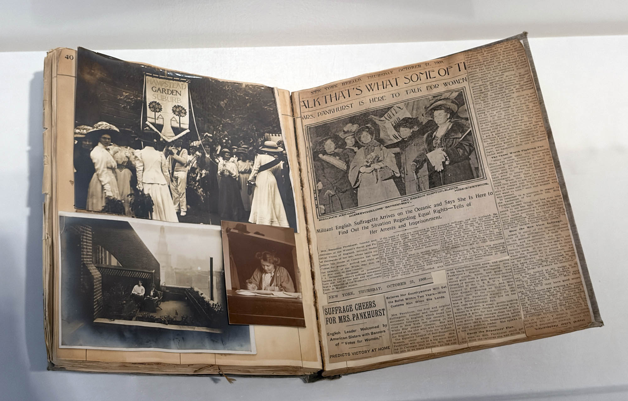 Installation view of the exhibition 'Women Photographers 1900-1975: A Legacy of Light' at NGV International, Melbourne, November 2025 - May 2026 showing Isabel Seymour (England, 1882-1963) 'The Seymour Album' (c. 1907-1911) Installation view of the exhibition 'Women Photographers 1900-1975: A Legacy of Light' at NGV International, Melbourne, November 2025 - May 2026 showing Isabel Seymour (England, 1882-1963) 'The Seymour Album' (c. 1907-1911)