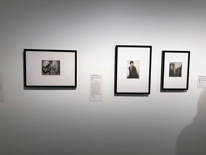Installation view of the exhibition 'Women Photographers 1900-1975: A Legacy of Light' at NGV International, Melbourne, November 2025 - May 2026 showing at left, Madame D'Ora 'The Dolly Sisters' (c. 1928); at second right, Trude Fleischmann 'The actress Sibylle Binder, Vienna' (c. 1926); and at right, Trude Fleischmann 'View of Michaelerplatz, Vienna' (1929) Installation view of the exhibition 'Women Photographers 1900-1975: A Legacy of Light' at NGV International, Melbourne, November 2025 - May 2026 showing at left, Madame D'Ora 'The Dolly Sisters' (c. 1928); at second right, Trude Fleischmann 'The actress Sibylle Binder, Vienna' (c. 1926); and at right, Trude Fleischmann 'View of Michaelerplatz, Vienna' (1929)