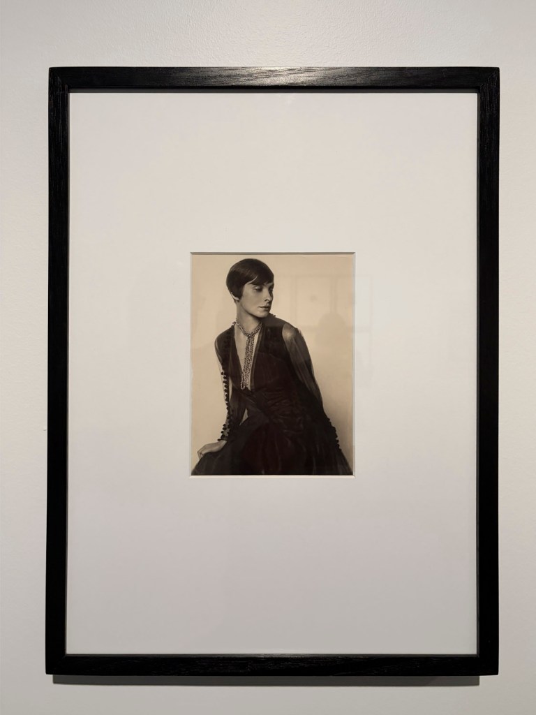 Trude Fleischmann (American born Austria, 1895-1990) 'The actress Sibylle Binder, Vienna' c. 1926 (installation view) Trude Fleischmann (American born Austria, 1895-1990) 'The actress Sibylle Binder, Vienna' c. 1926 (installation view)