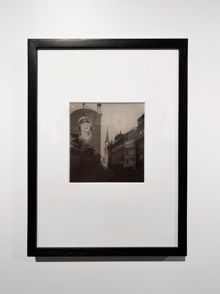 Trude Fleischmann (American born Austria, 1895-1990) 'View of Michaelerplatz, Vienna' (Blick zum Michaelerplatz Wien) 1929 (installation view) Trude Fleischmann (American born Austria, 1895-1990) 'View of Michaelerplatz, Vienna' (Blick zum Michaelerplatz Wien) 1929 (installation view)