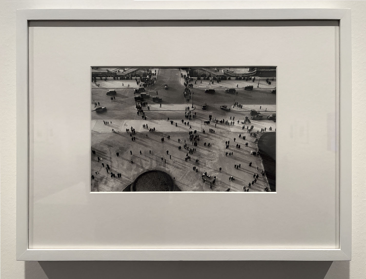 Ilse Bing (German, 1899-1998) 'Champs de Mars' 1931, printed 1994 (installation view) Ilse Bing (German, 1899-1998) 'Champs de Mars' 1931, printed 1994 (installation view)