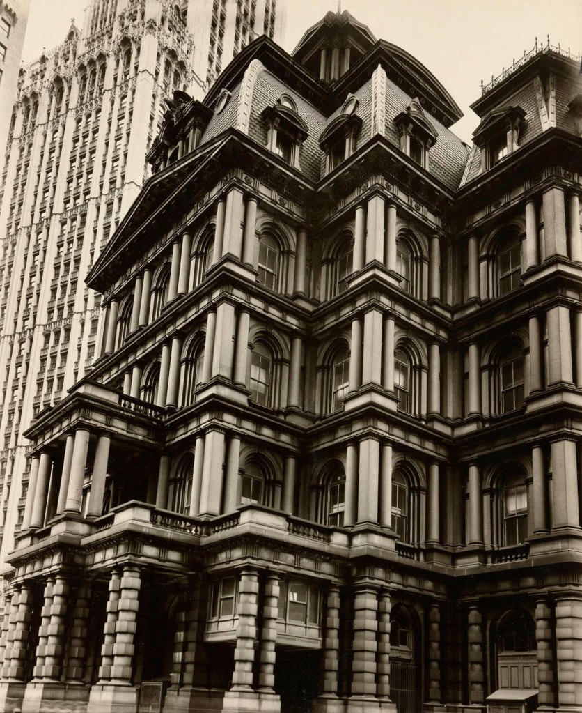 Berenice Abbott (American, 1898-1991) 'Old Post Office, Broadway and Park Row, Manhattan, May 25' 1938 Berenice Abbott (American, 1898-1991) 'Old Post Office, Broadway and Park Row, Manhattan, May 25' 1938