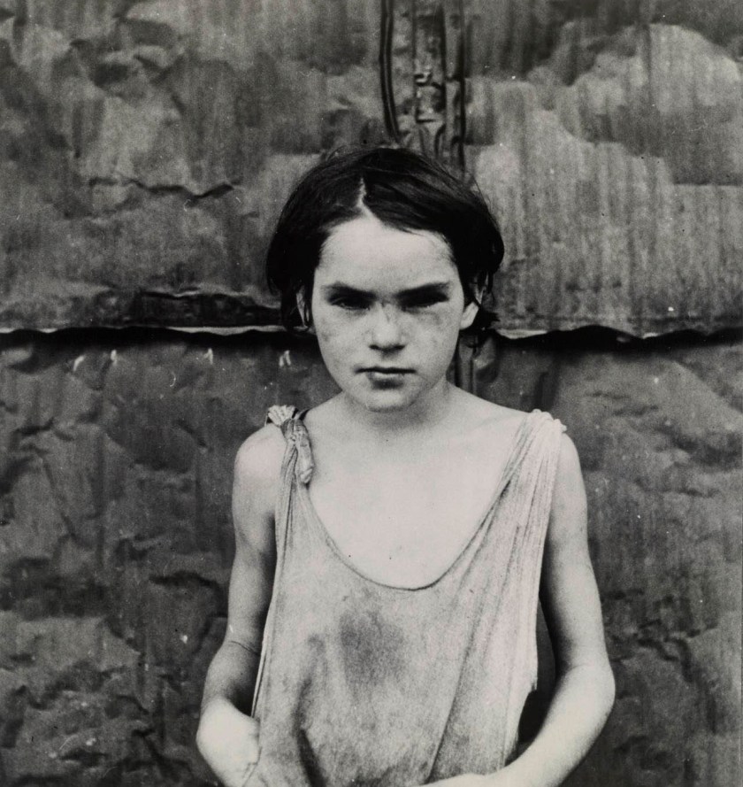 Dorothea Lange (American, 1895-1965) 'Child living in Oklahoma City, Shacktown' 1936, printed c. 1975