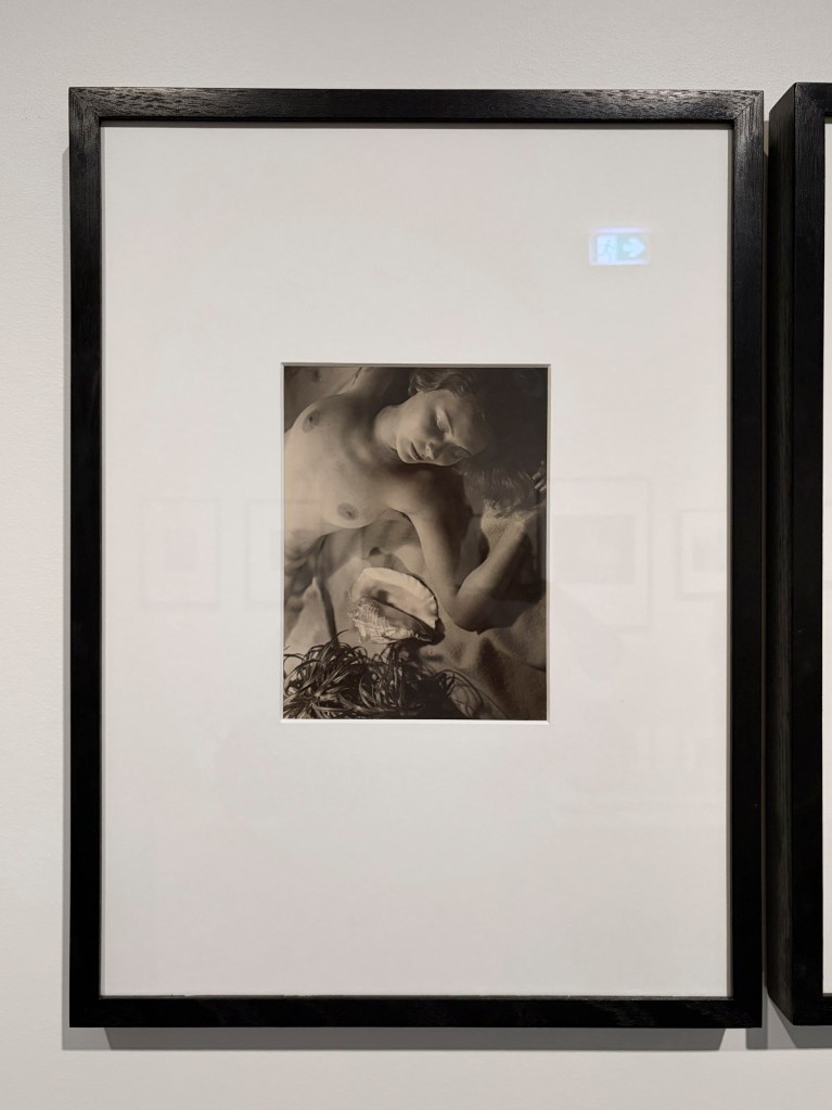 Florence Henri (European born USA, 1893-1982) 'Nude composition' (Nu composition) c. 1930 (installation view)