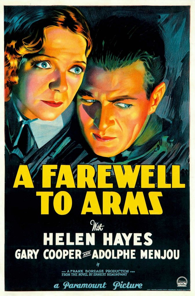 'A Farewell To Arms' (1932) movie poster