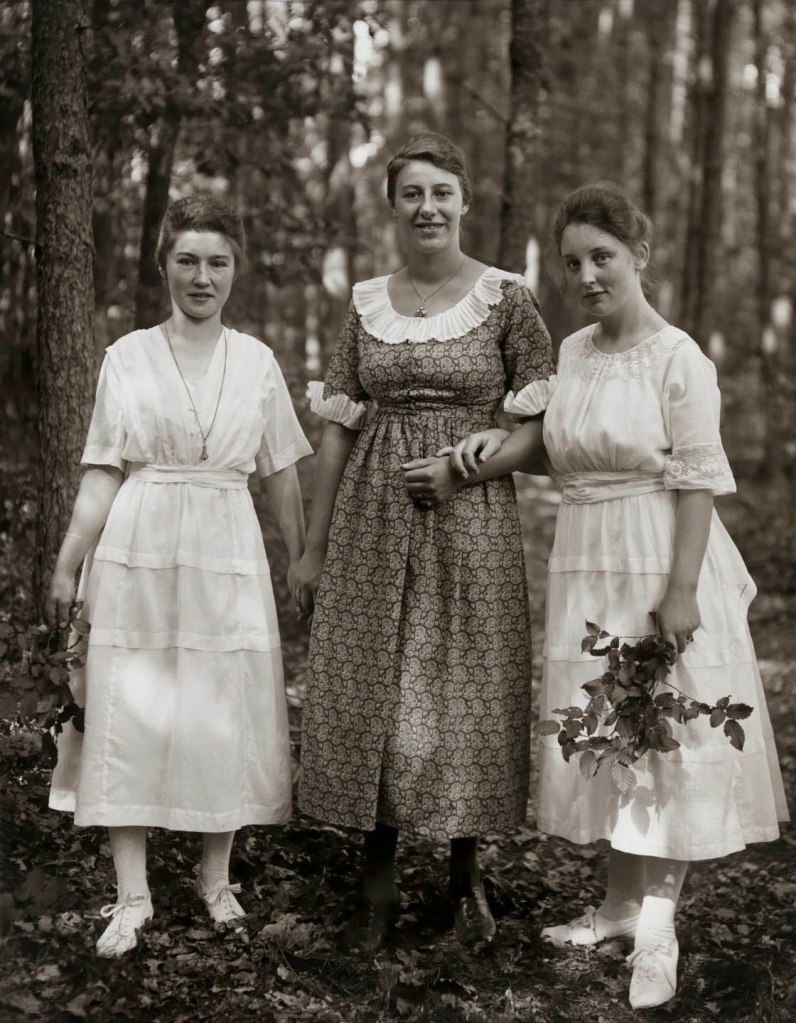 August Sander (German, 1876-1964) 'Country Girls' 1923, printed c. 1990-1999