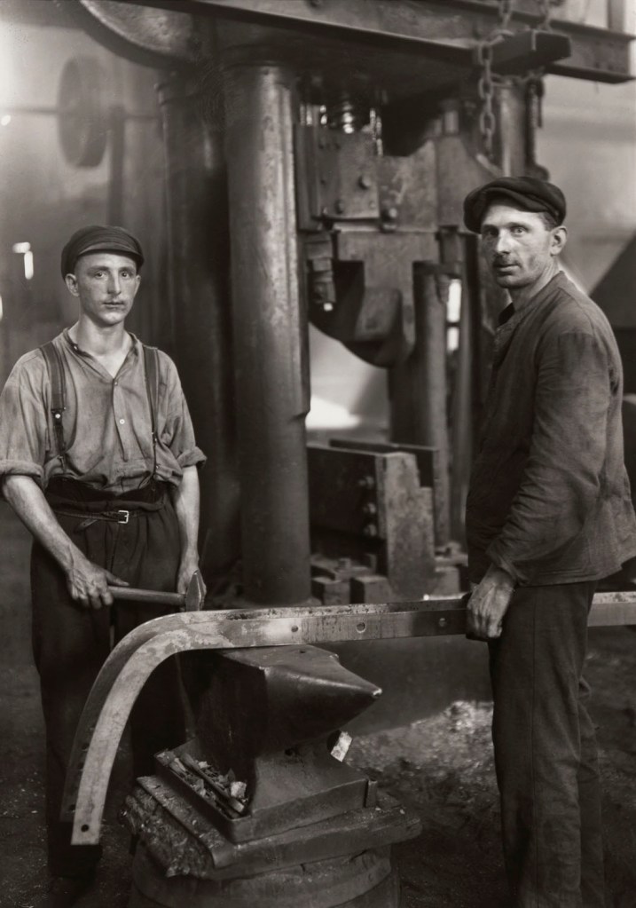 August Sander (German, 1876-1964) 'Foundrymen' 1926, printed c. 1990-1999