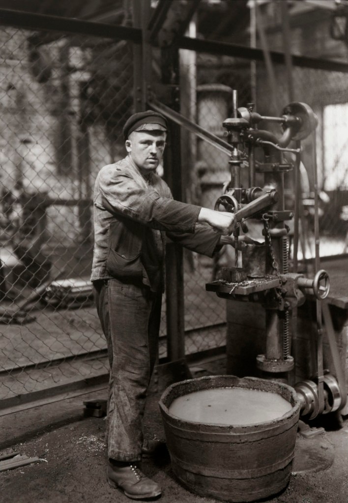 August Sander (German, 1876-1964) 'Machine Operator' 1926, printed c. 1990-1999