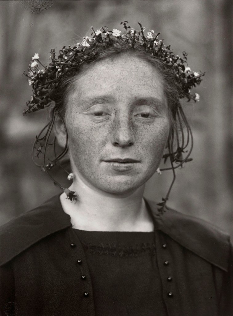 August Sander (German, 1876-1964) 'Rural Bride' 1920-1925, printed c. 1990-1999