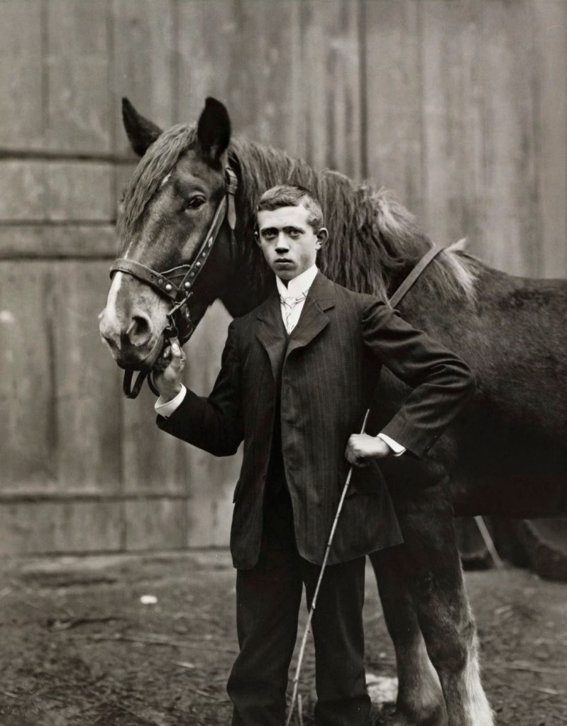 August Sander (German, 1876-1964) 'Young Farmer' 1912-1913