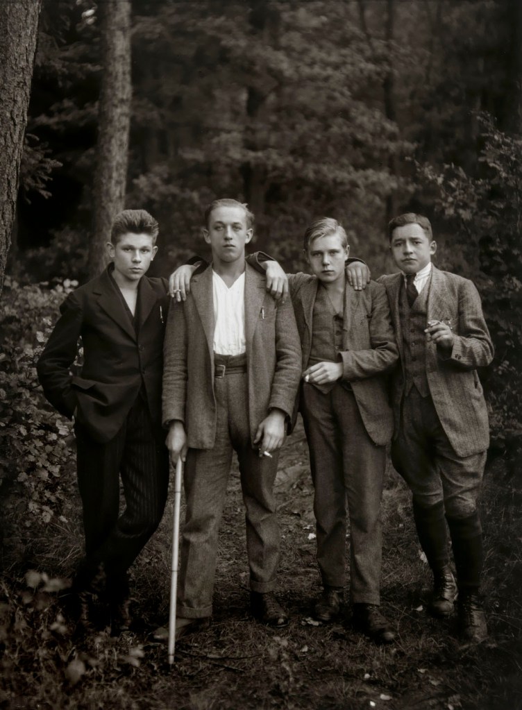 August Sander (German, 1876-1964) 'Young Farmers' 1925-1927, printed c. 1990-1999