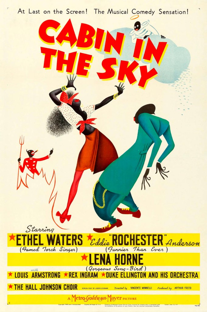'Cabin in the sky' (1943) movie poster