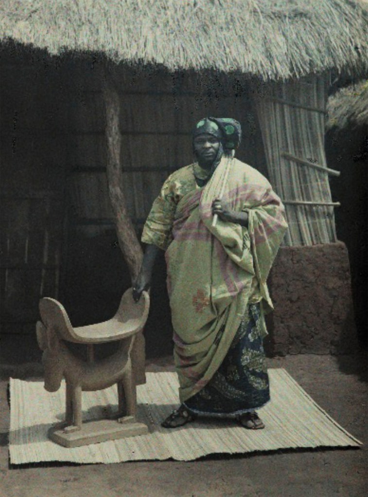 Frédéric Gadmer (French, 1878-1954) 'Portrait du chef de canton Justin Aho, Dahomey (Bénin), 8 mars 1930' (Portrait of Chief Justin Aho, Dahomey (Benin), March 8, 1930) 1930