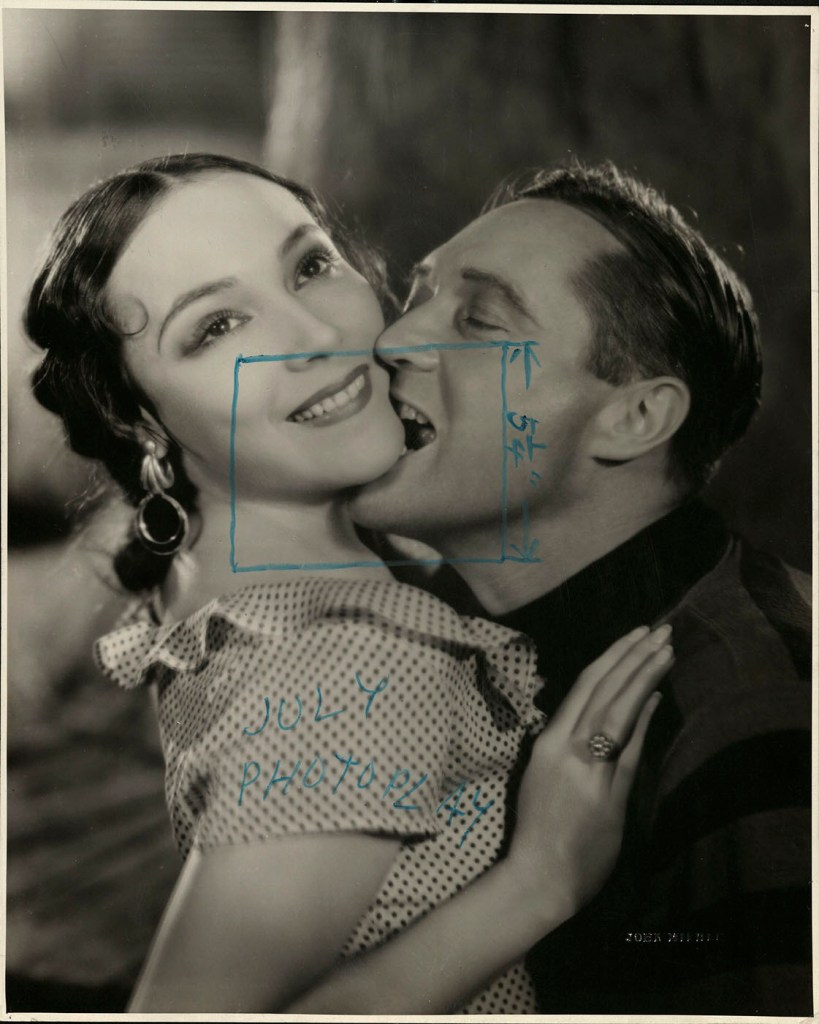 John Miehle (American, 1902-1952) 'Dolores del Rio and Edmund Lowe [in "The Bad One"]' 1930