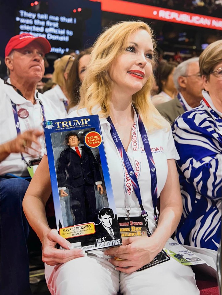 Martin Parr (English, 1952-2025) 'The Republican National Convention, Cleveland, Ohio, USA' 2016