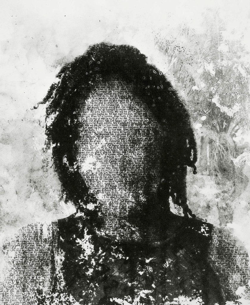 Sènami Donoumassou (Benin, b. 1991) 'Ahantun dagbanu' (series 'Akɔ mla mla') 2022