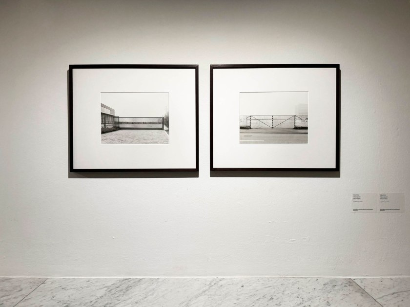 Tata Ronkholz (German, 1940-1997) 'Industrial Gate' Nd (installation view)