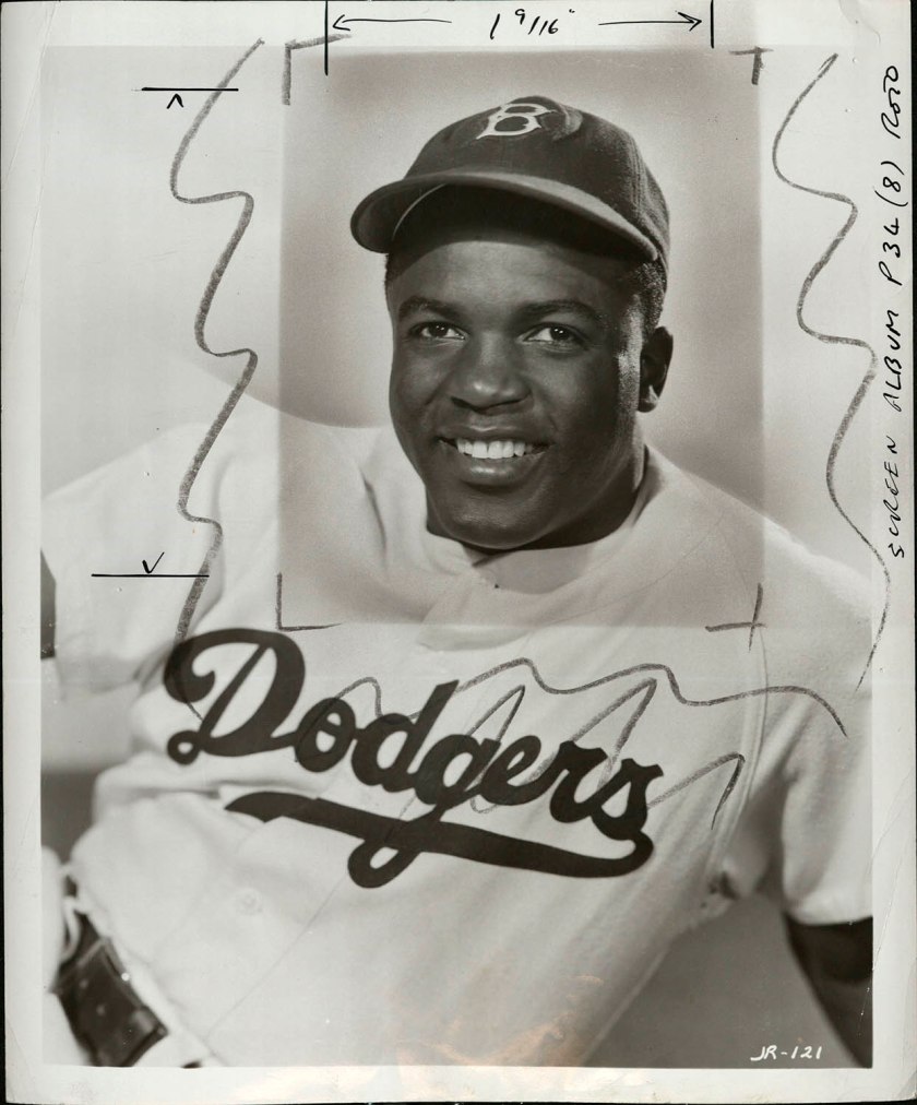 Unknown photographer. 'Jackie Robinson' c. 1950