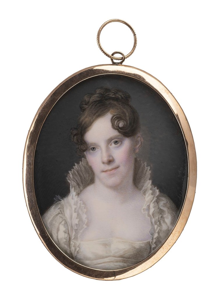 Heinrich Jakob Aldenrath (German, 1775-1844) 'Caroline Mohrmann (geb. Wortmann)' c. 1815