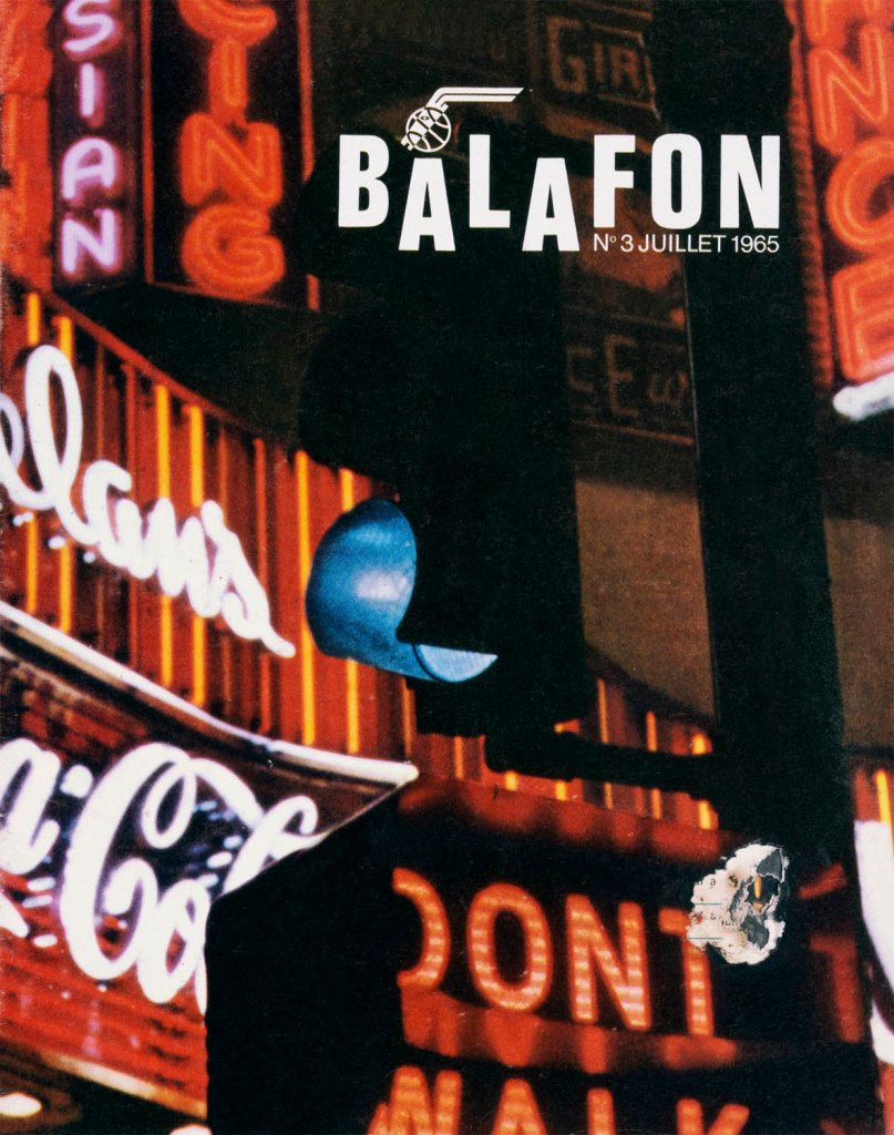 Air Afrique. 'Balafon No. 3' 1965