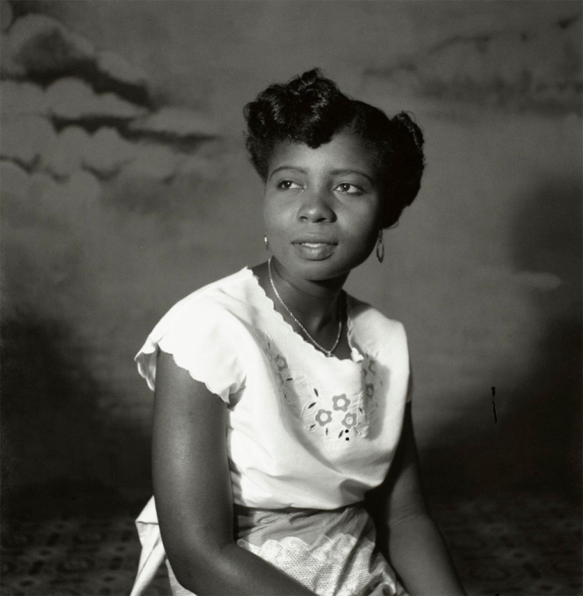 James Barnor (Ghanaian, born 1929) 'Portrait of Evelyn Abbew, Ever Young Studio, Accra' c. 1954-1959