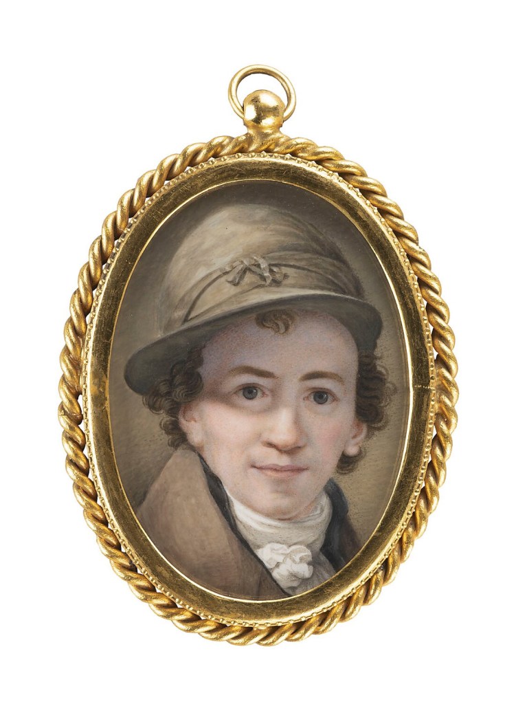 Friedrich Karl Gröger (German, 1766–1838) 'Self-portrait' c. 1800