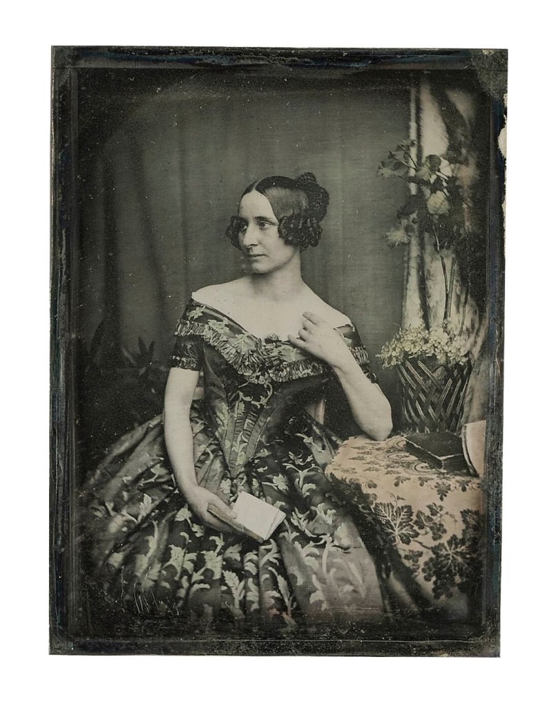 Carl Ferdinand Stelzner (German, 1805-1894) 'The miniature painter Caroline Stelzner (1808-1875)' 1843