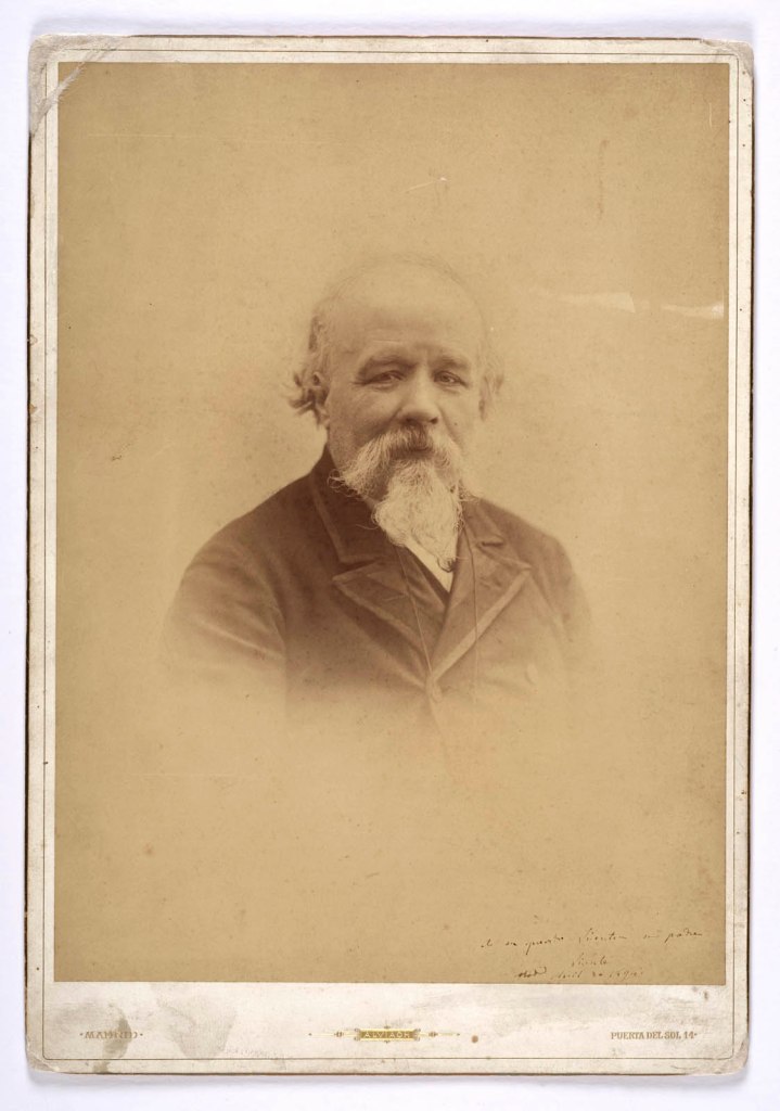 Manuel Alviach (Caspe (Zaragoza), 1845 - Madrid, 1924) 'Vicente Palmaroli' c. 1894